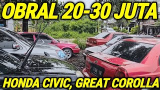 🔴Mobil Murah dibawah 30 Jutaan di Prabu Motor Ponorogo, Civic 20 Juta Great Corolla