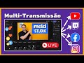 Live no YouTube, Twitch e Facebook ao Mesmo Tempo? Veja Como com Meld Studio!