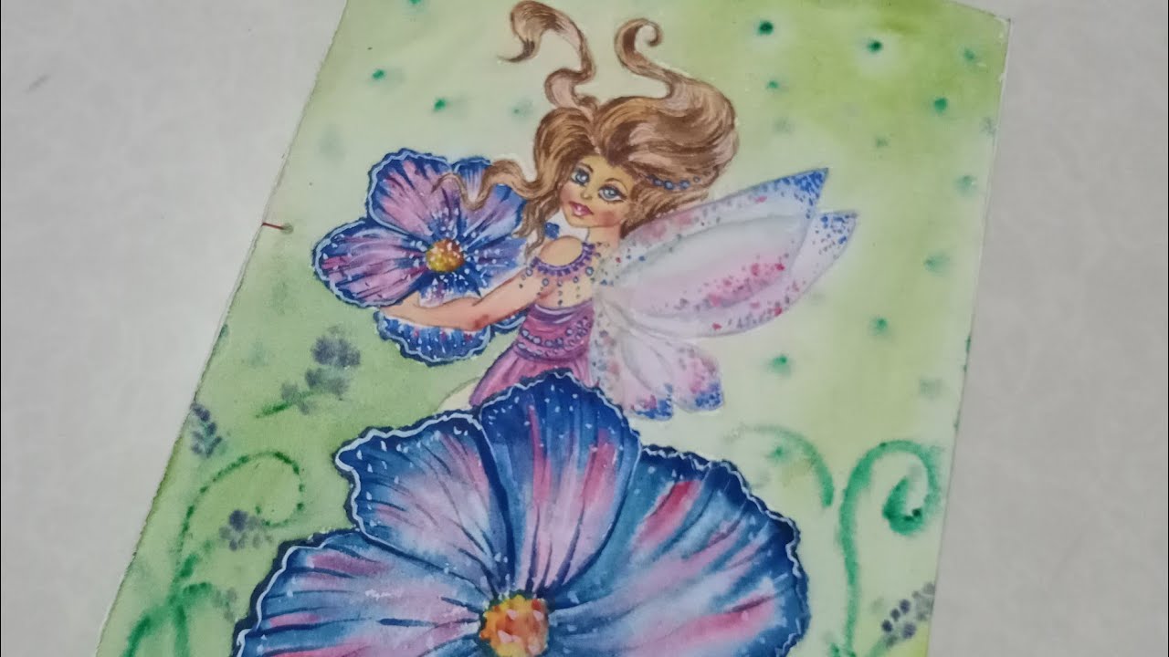 water color painting tutorial ||Fairy||Step by Step - YouTube