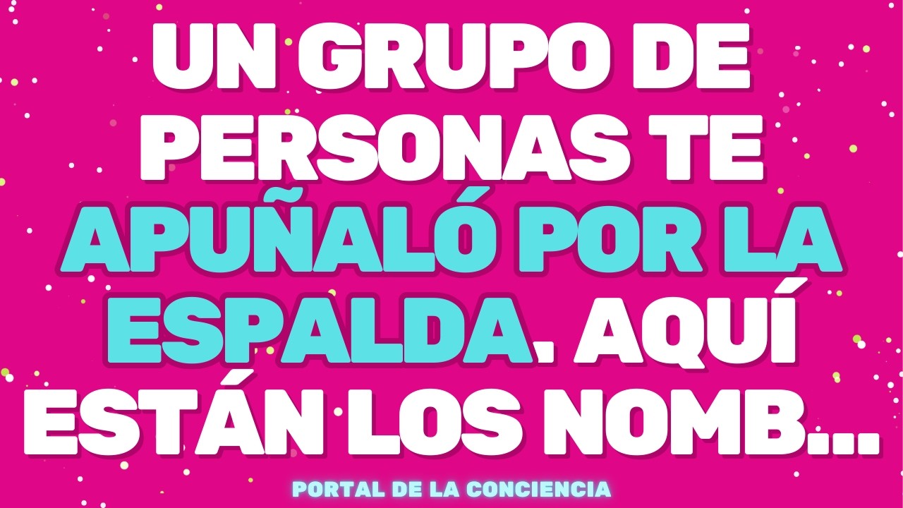ARCÁNGEL MIGUEL TE DICE: ¡URGENTE! UN GRUPO DE PERSONAS TE TRAICIONÓ... 😮 Mensaje de Dios