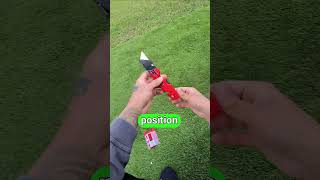 Fast back utility knife from #milwaukee @MilwaukeeTool 🛠️