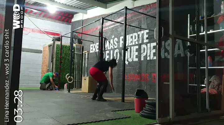 Lina Hernandez wod 3 cardio shit