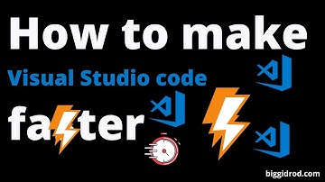 How to make Visual Studio code faster (3x faster) - [2024]