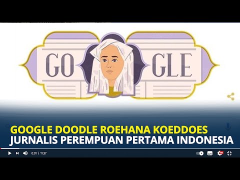 Google Doodle Hari Ini Roehana Koeddoes, Jurnalis Perempuan Pertama Indonesia