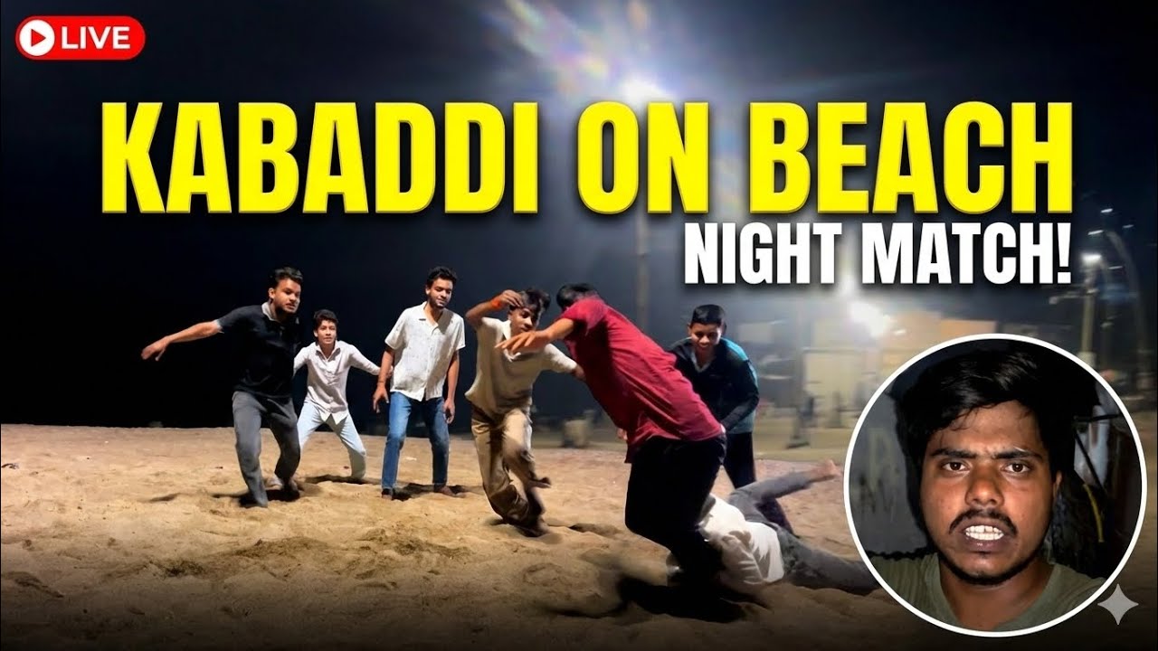 The MOST INTENSE Kabaddi Match on the Sand! 😱