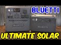 Bluetti ac240 solar generator  b210 battery  pv350 solar panels  wow