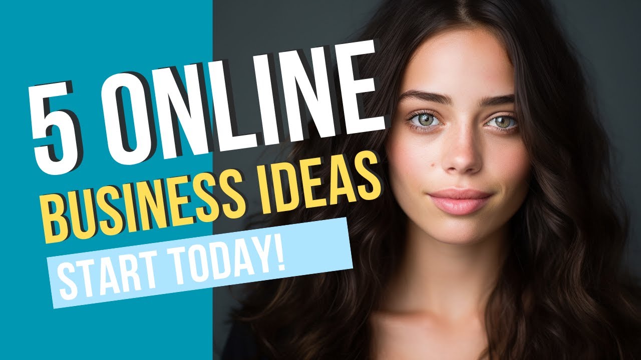 5 Profitable Online Business Ideas You Can Start Today YouTube