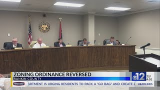 Rankin County supervisors reverse decision on zoning ordinance