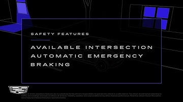 How to Use Intersection Automatic Emergency Braking | Cadillac