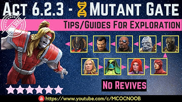 MCOC: Act 6.2.3 - Mutant Rarity Gate - Tips/Guide - No Revives - Story quest