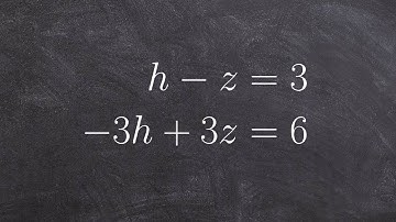 Solve a system with no solution by substitution
