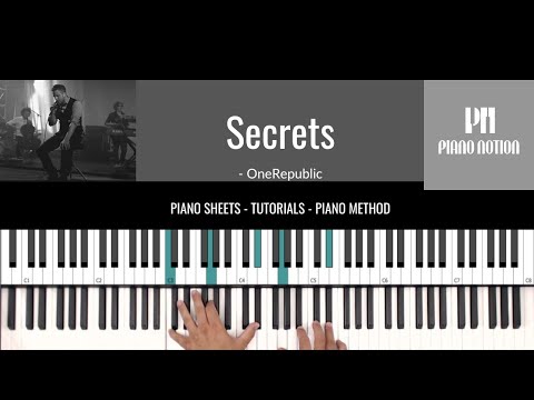 Secrets (Easy Piano) - OneRepublic