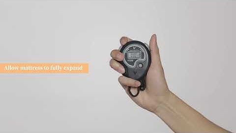 Compress rolled up Memory foam Mattress