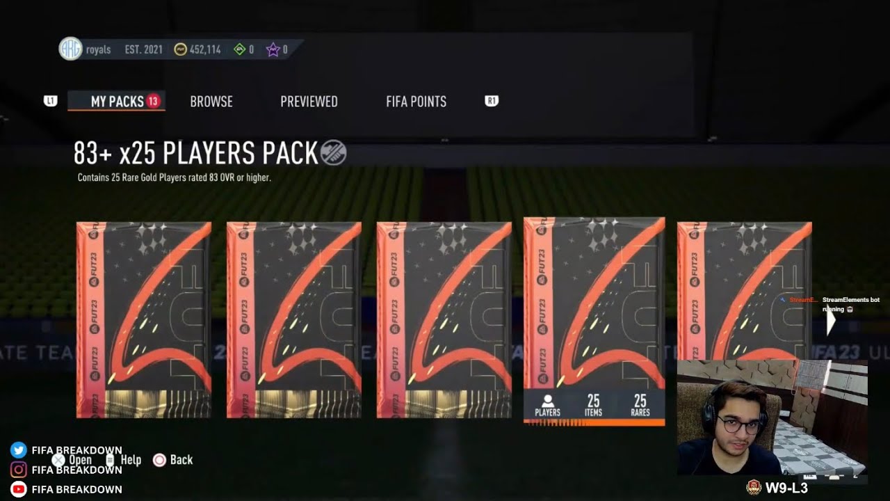 Testing 83+ x25 Players Pack During TOTY