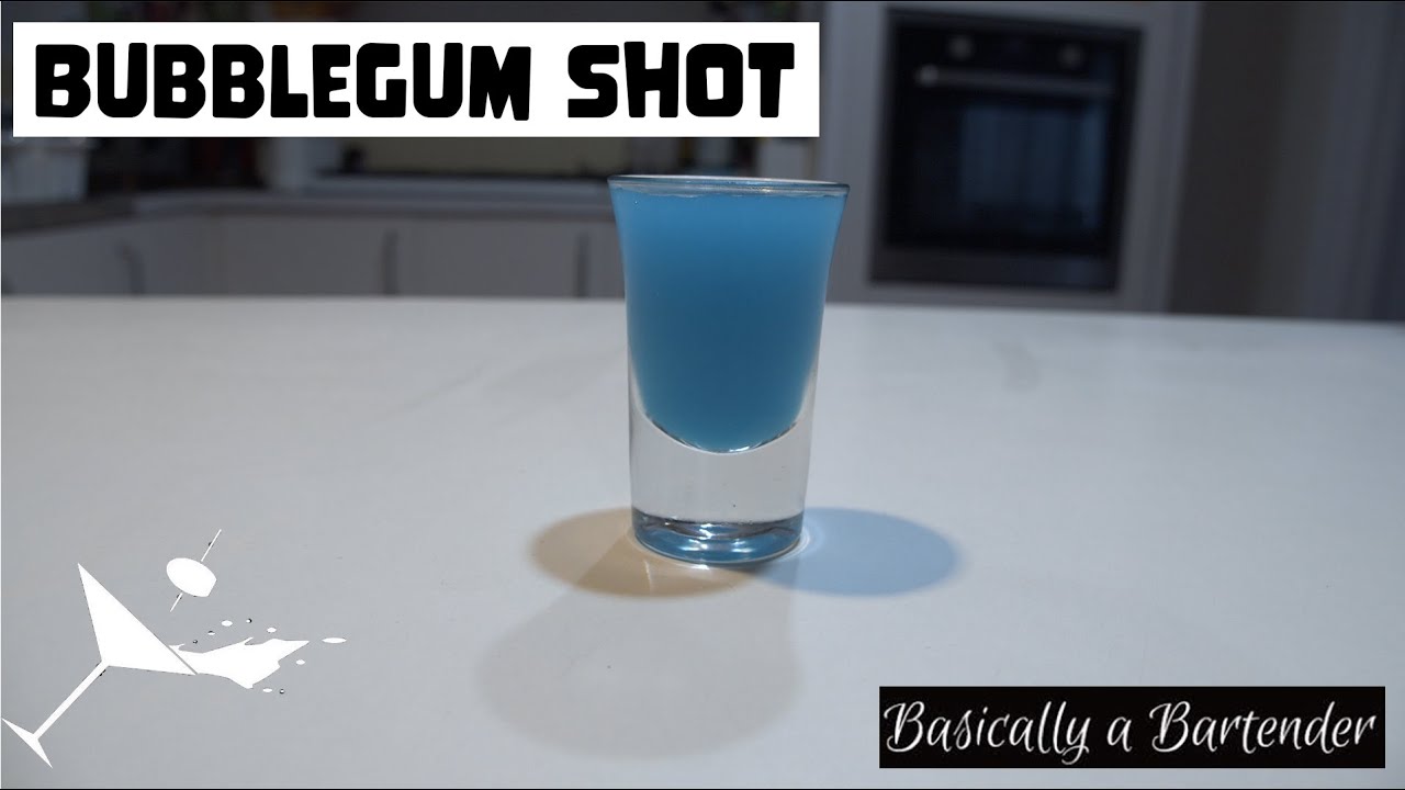 Bubblegum Shot Basically a Bartender YouTube