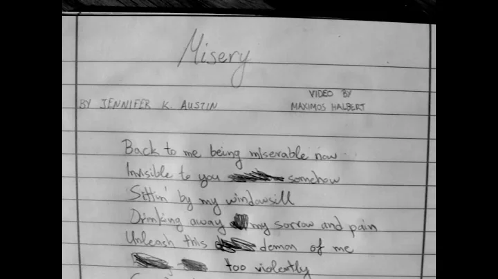 Jennifer K. Austin - Misery (Official Music Video)