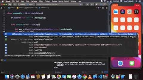 Core Data With SwiftUI - Core Data With List View - Insert-Delete-Update Core Data With SwiftUI