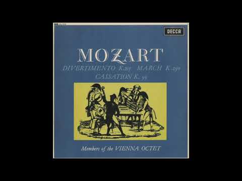 LP ウィーン・フィル室内合奏団 / W.a.モーツァルト　ディヴェルティメント第１７番ニ長 HCR7301SR /00200 LP ウィーン・フィル室内合奏団 / W.a.モーツァルト