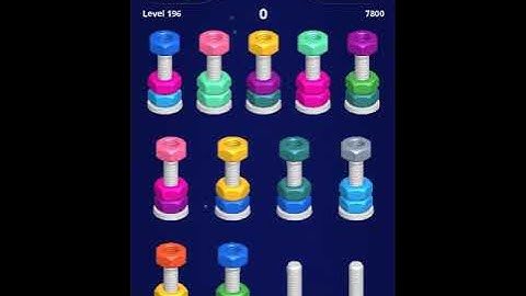 Sort Nuts Level 191 - 200 Walkthrough | PuzzleChallenge ✔️