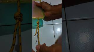 Strong Phone Strap Knot That Won’t Slip! 🔥