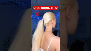 Viral Ponytail Hack 😱