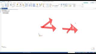 Vector arrows for display purposes (Solid Edge 2019)