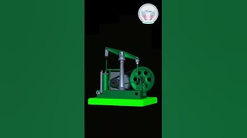 Working of  a Beam Engine || 3d Animation || 27LINKS ||