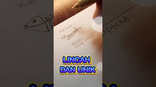 Tanda Tangan Super Duper Keren - Awesome Signature
