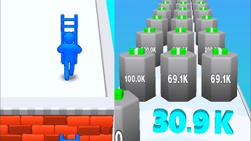 Ladder Master Vs Number Run Shooting| Android ios| Max levels