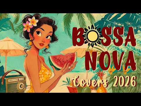 Best Bossa Nova Covers of Popular Songs 🌺 Elegant Bossa Nova Music for Summer Days 🌴