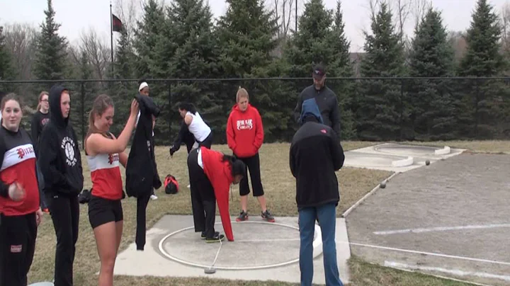 04-09-13 Kelli's Shot Put - Pinckney vs Grand Blan...