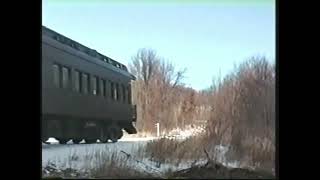 C&NW #1385 & Polson Logging #2 pulling excursión trains in the 90s 