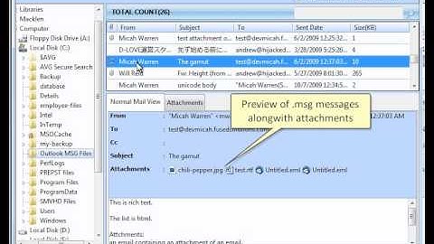 How to view .msg files without Outlook