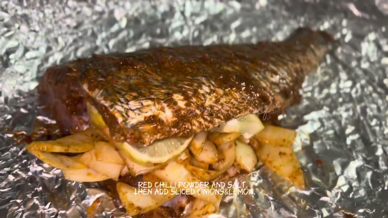 Baked Whole Fish | Black Drum |