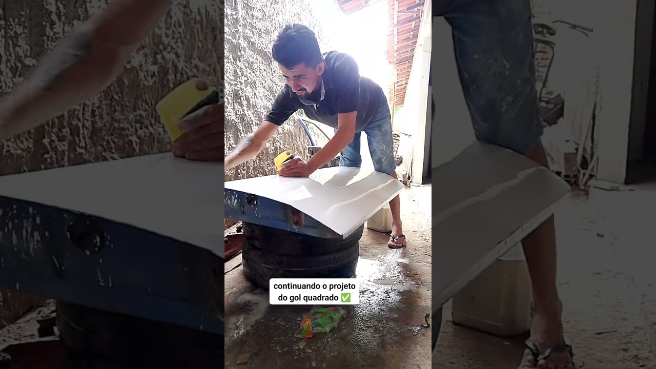 Continuando o projeto do gol quadrado cht 94 ✅ 