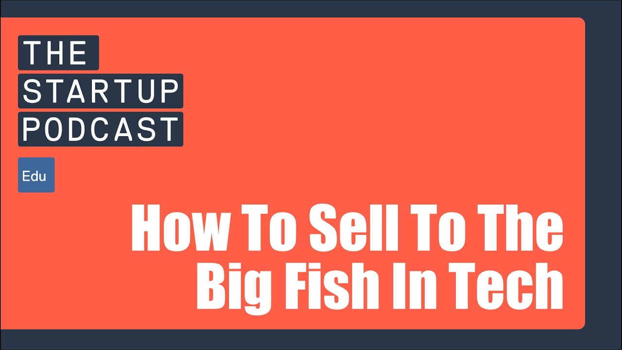 How To Sell To The Big Fish In Tech