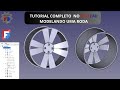 FREECAD: MODELANDO UMA RODA PASSO A PASSO | TUTORIAL COMPLETO (nível intermediário)
