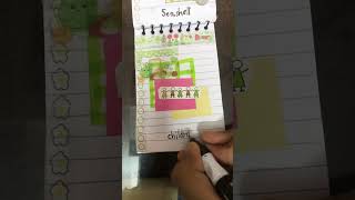 Journal on children ￼👧🏼🧒🏼 #creative #satisfying #cute #like #art #comment #cutemini #journaling