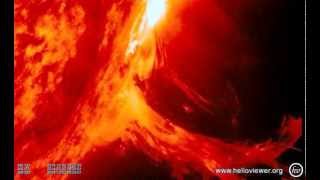 M7.3 Solar Flare  AIA 131/171/304 (2014-10-02 16:19:11 - 2014-10-02 22:15:35 UTC)