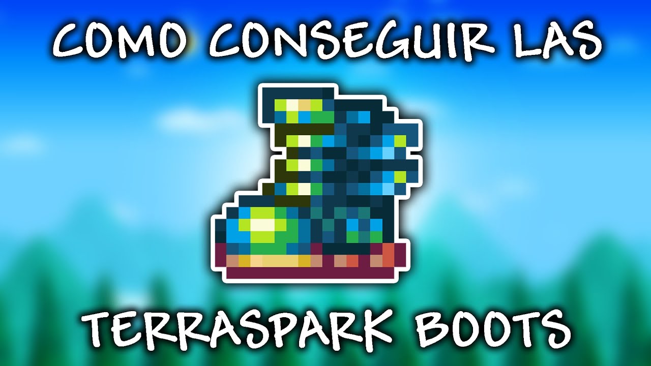 TERRASPARK BOOTS How to get? ¿Cómo conseguirlas? Terraria 1.4