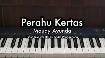 Perahu Kertas - Maudy Ayunda | Piano Karaoke by Andre Panggabean