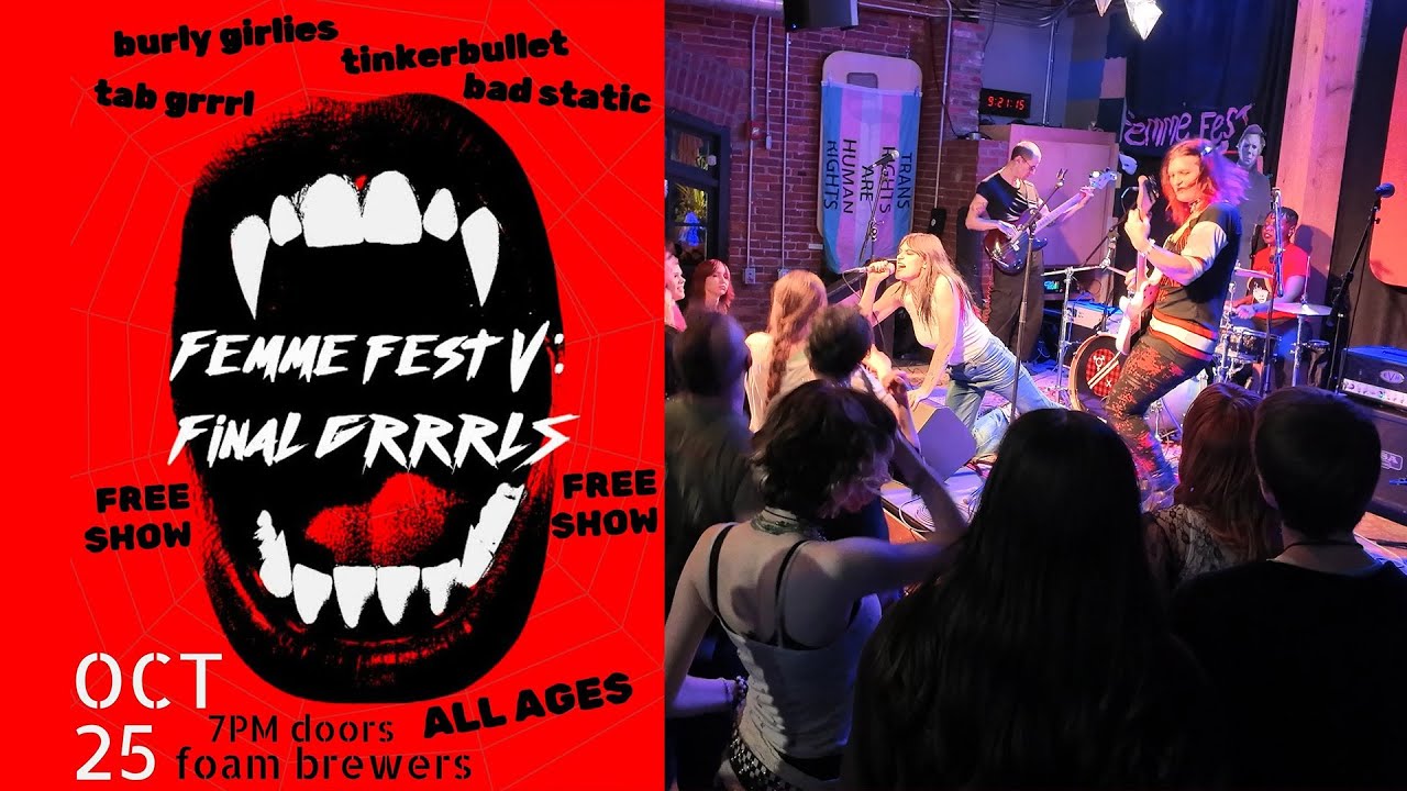 FEMME FEST V: FINAL GRRRLS - Bad Static Live set