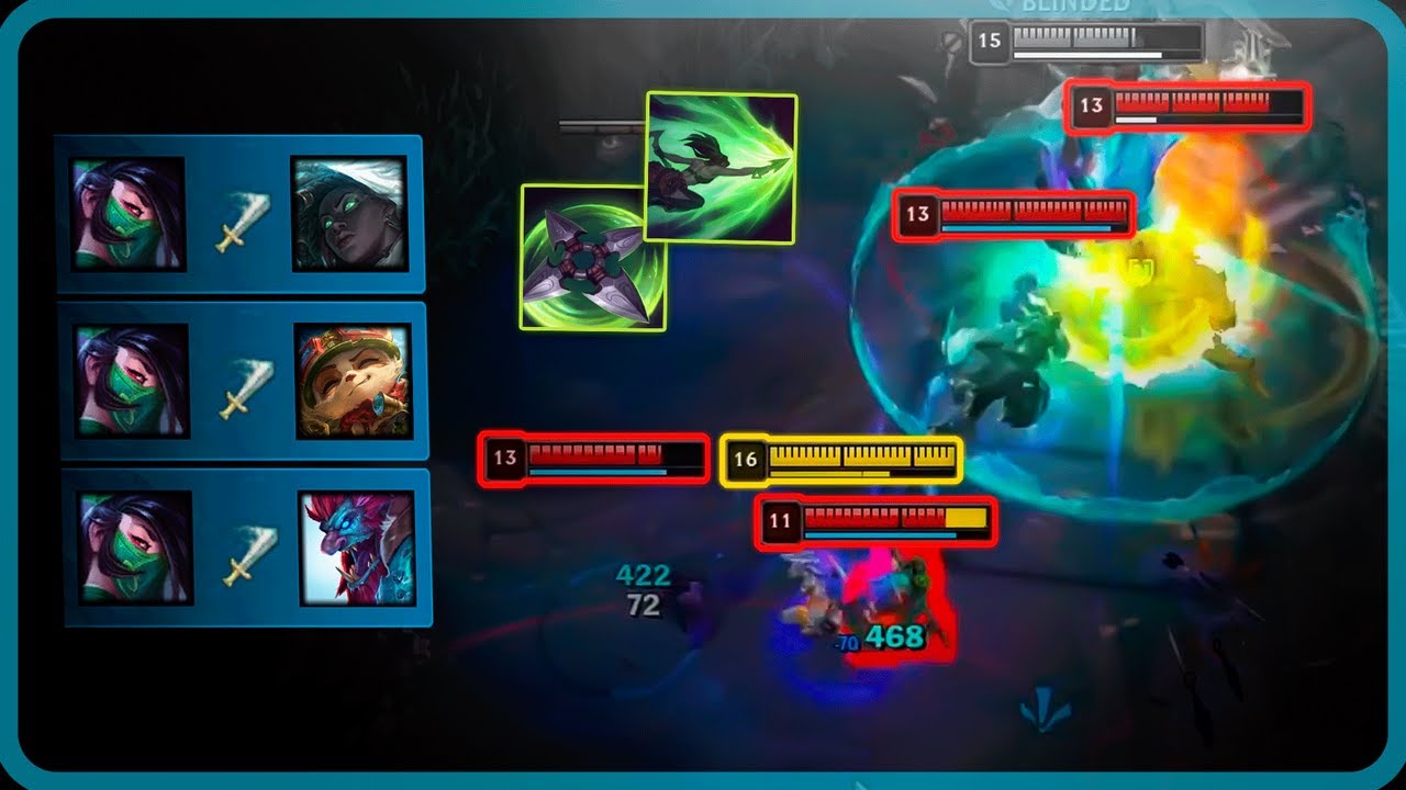 this challenger akali trick wins every game - young