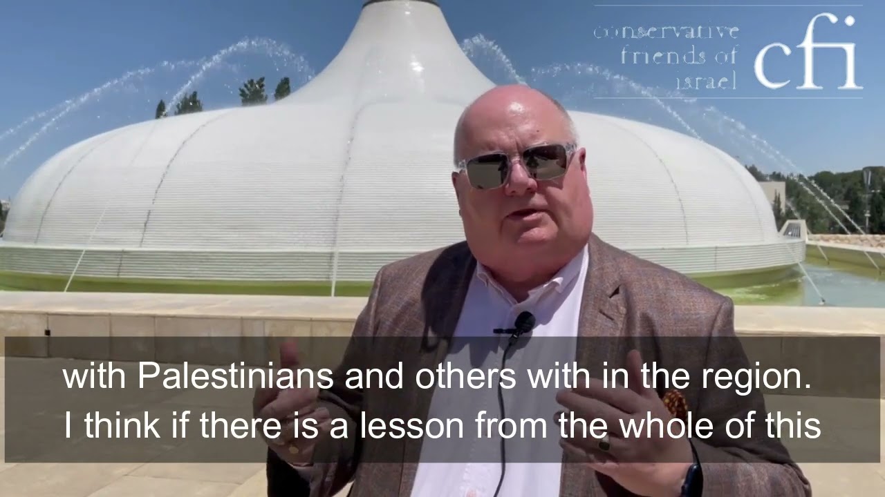 Rt. Hon. The Lord Pickles visits Israel with CFI - July 2022