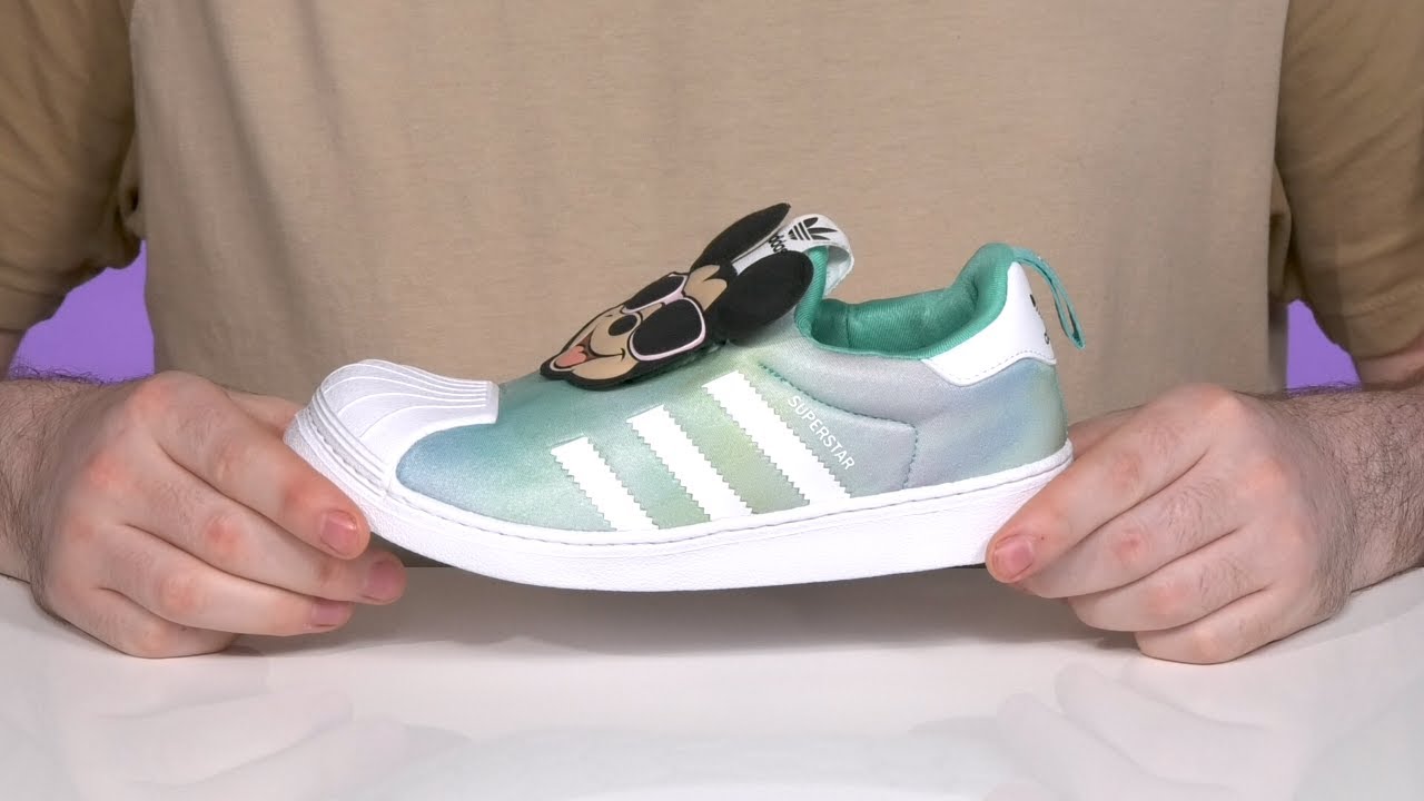 adidas Originals Kids Superstar 360 Disney (Little Kid) SKU: 9708777