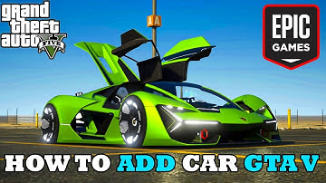 How To Install Cars GTA 5 Epic Games | Add On Cars Mods | Hindi
