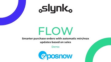 Automatic Min/Max Updates from Sales | Smarter Purchase Orders in Epos Now