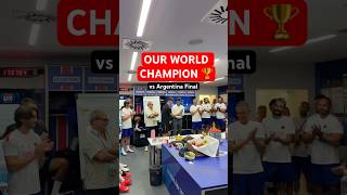 PSG President HONORS World Champion Fabián Ruiz In Front Of Entire Squad 🏆🇪🇸