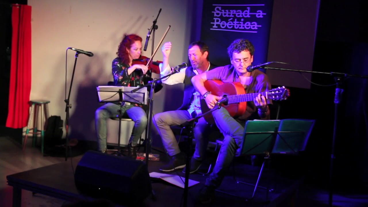 Arrayán en concierto en Cueto dentro de la surada poética del 2017.