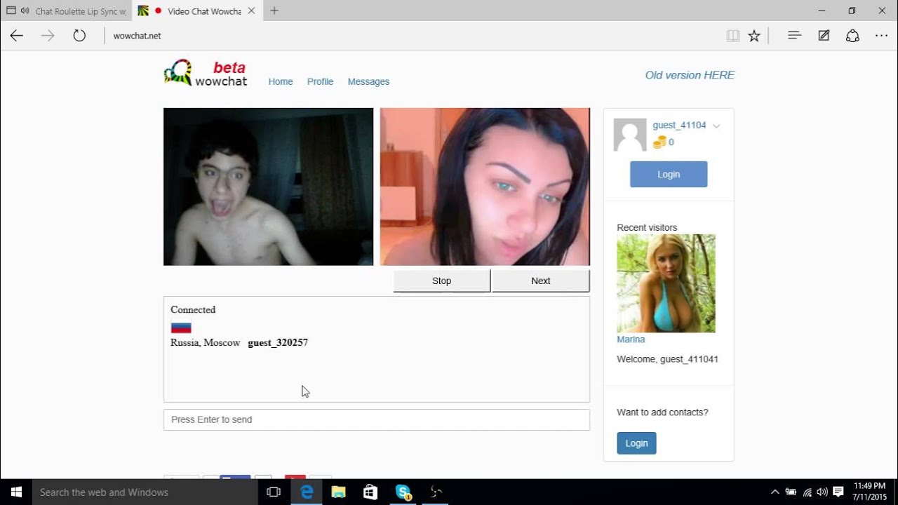 Чат Рулетка 1000 Девушек Wowchat